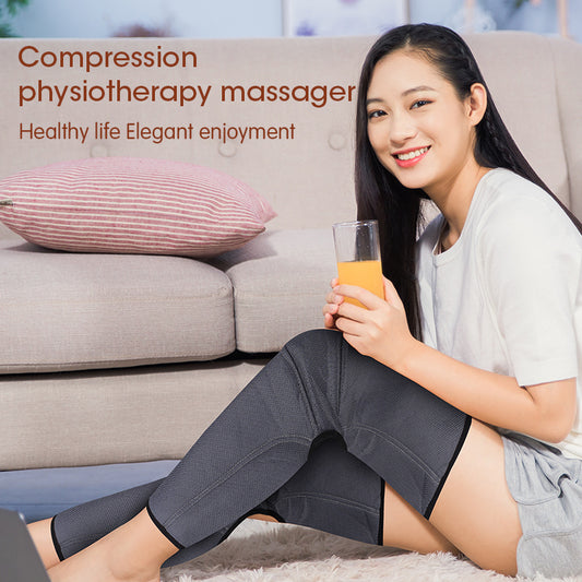 Leg Massager Air Wave Leg Physiotherapy Instrument Knee Heating Calf Kneading Massager Air Physiotherapy Instrument