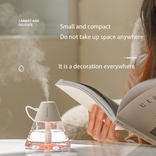 New Volcano Humidifier Mini Home Desktop Office Large Fog Hydration Instrument USB Atomizer