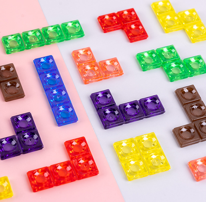 Tetris building blocks jigsaw puzzle toy childreng