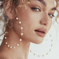 New Pearl Large Circle Earrings Trendy Fashion Exaggerated Pearl Earrings for Women