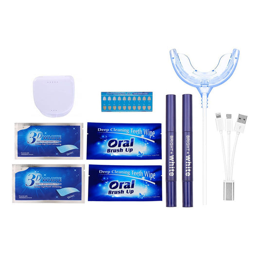 16LED Teeth Whitening 3D White Dental Care kit