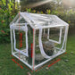 PVC Pflanze Gewächshaus Sämling Gewächshaus warm transparent wachsen Zelt Abdeckung Garten liefert Zelt Garten warmen Raum Growbag