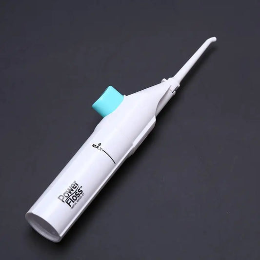 Portable Power Floss Dental Water Jet Cord Tooth Pick No Batteries Dental Cleaning Whitening Teeth Kit