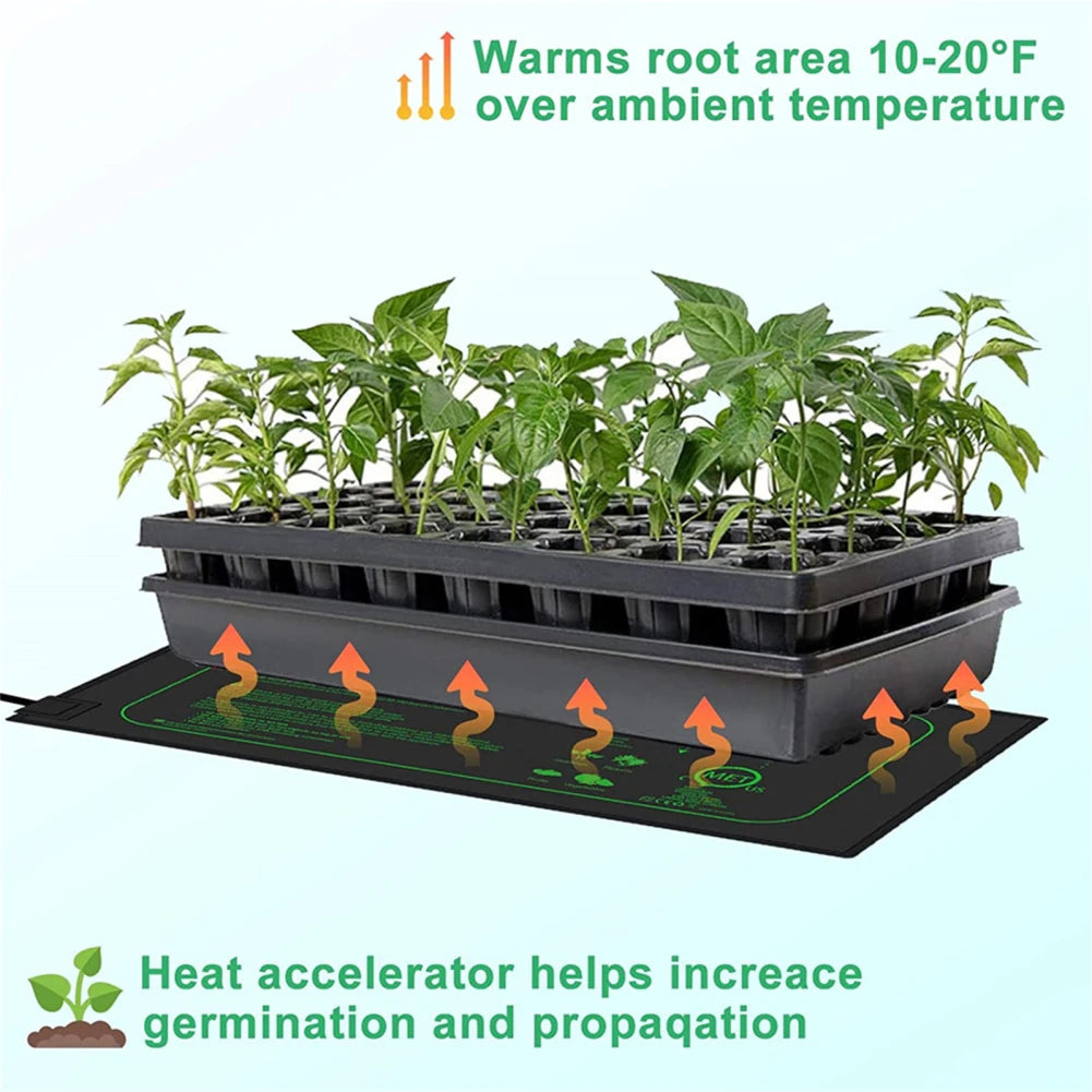 Sämling wärme matten mit digitaler Thermostat steuerung Pflanzen heiz matten für Saatgut, das Zucht gewächs häuser beginnt